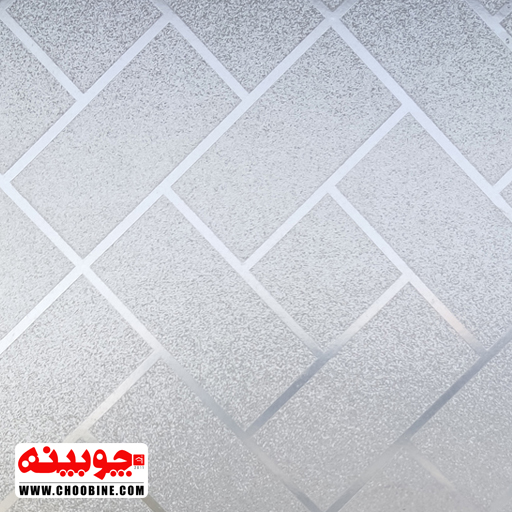 برچسب شیشه مات کن طرح دار چوبینه کد 469 (عرض 90 سانتیمتر)