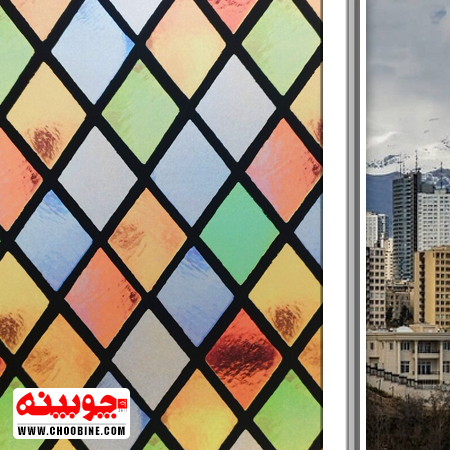 برچسب شیشه مات کن رنگی کد 425 (عرض 60 سانتیمتر)