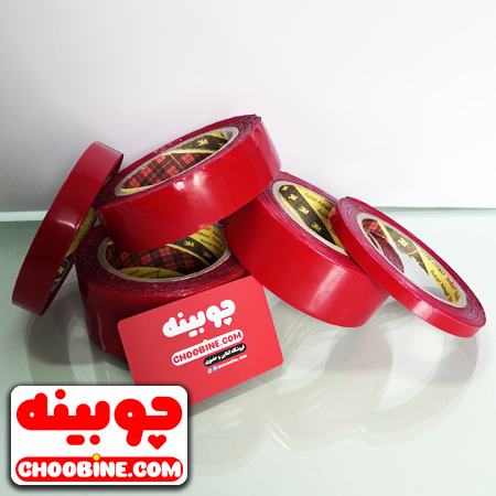 چسب دو طرفه ژله ای شفاف ۳M (عرض ۳ سانتیمتر - رول ۵ متری)