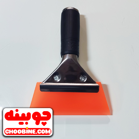 کاردک ژله ای دسته فلزی نصب برچسب کد ۱7