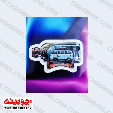 برچسب ژله ای کد 104 استیکر ژله ای (۴ در ۳ سانتیمتر)