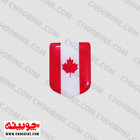 برچسب ژله ای پرچم کانادا کد 66 (۳ در ۲ سانتیمتر) 