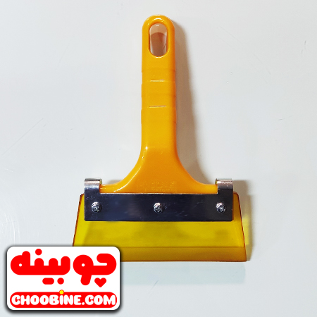 کاردک ژله ای دسته‌دار نصب برچسب کد ۱6