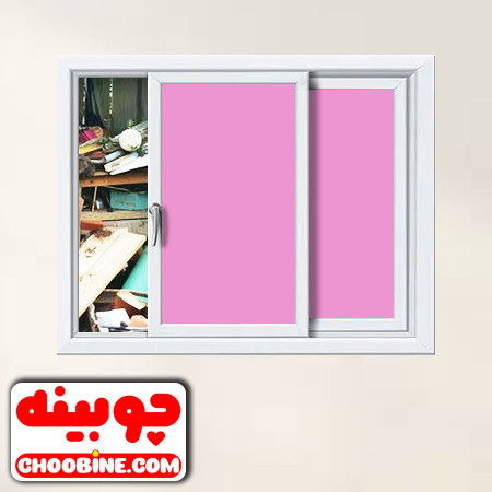 برچسب کور کننده شیشه صورتی