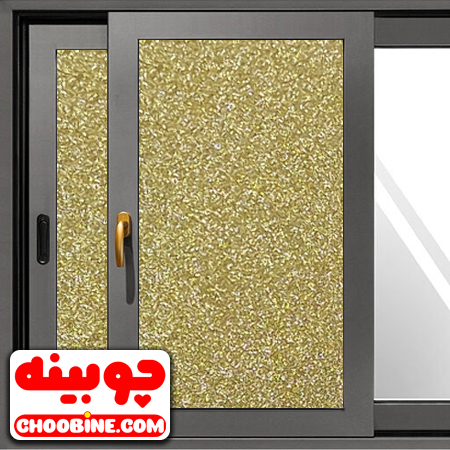 برچسب کور کننده شیشه طلایی